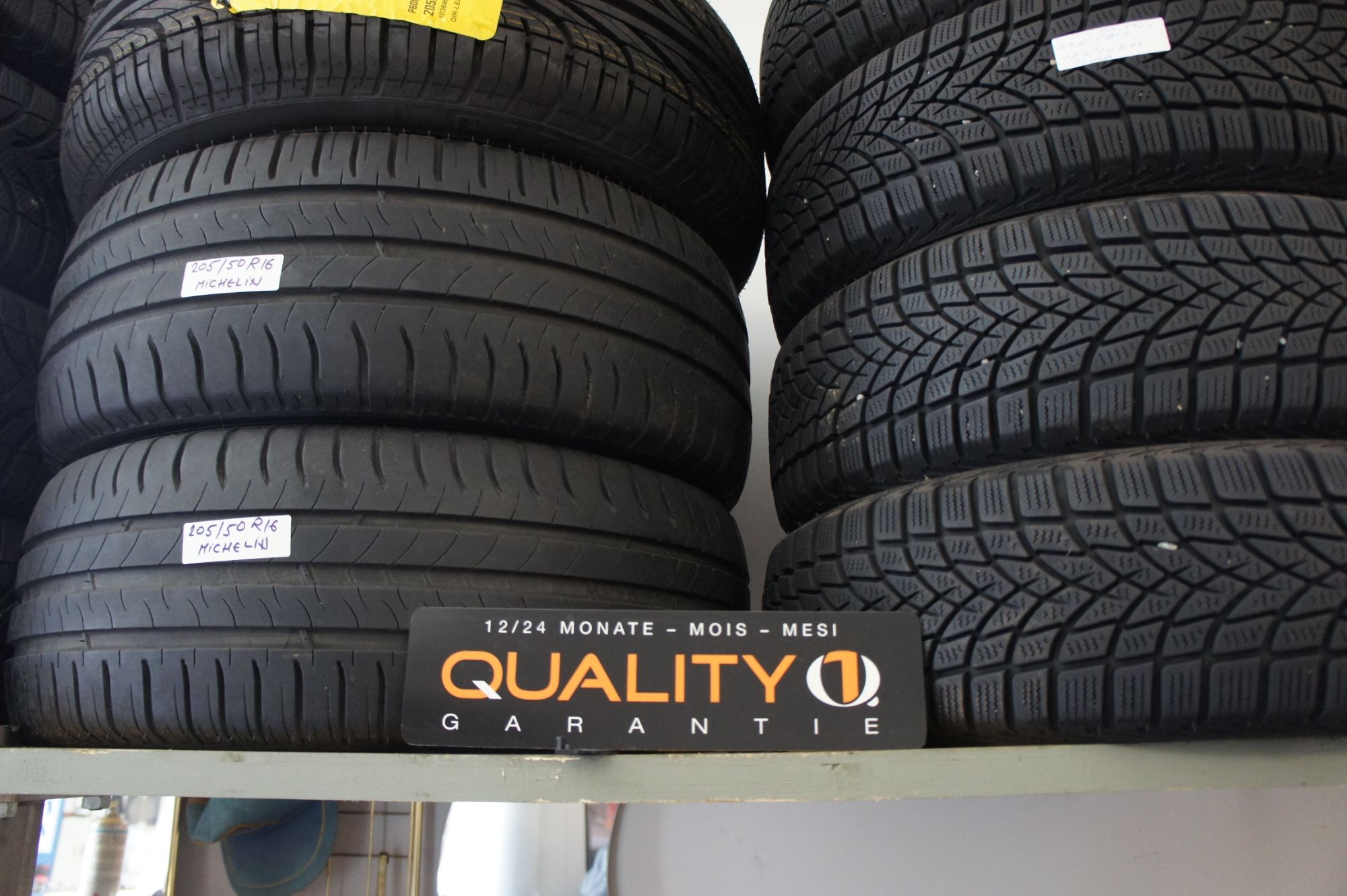 Quality1 Garantie Schild